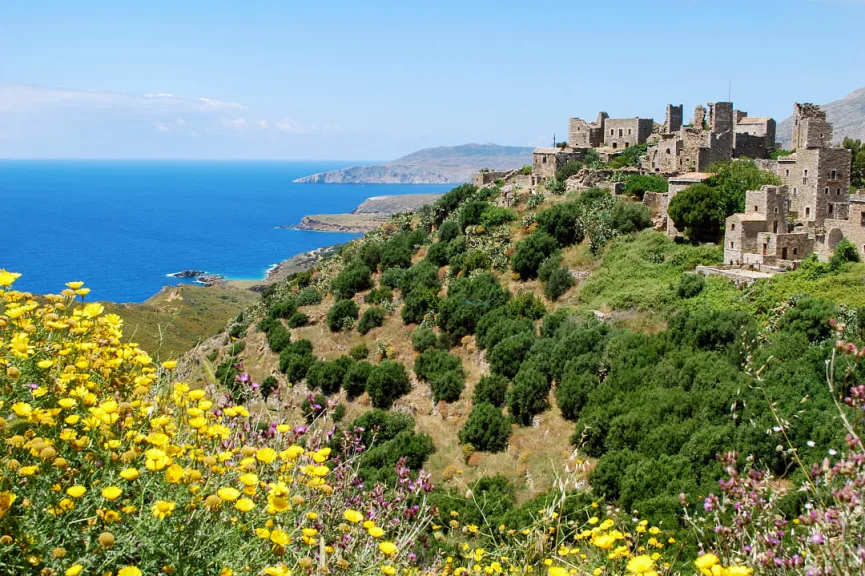 village in greece